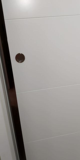 Puertas interiores lacadas en blanco