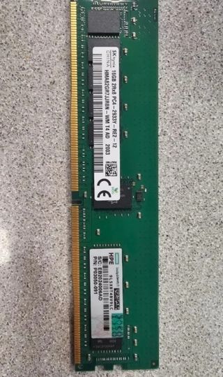 Memoria RAM HPE DDR4 16GB 2933MHz