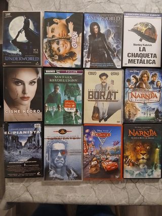 Lote Películas DVD Varias