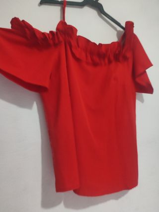 Blusa Roja Talla XXXL / 46 / 18