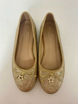 Bailarinas Niña Doradas 