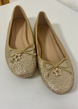 Bailarinas Niña Doradas 