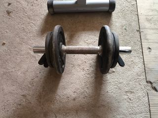 Mancuernas de gimnasio