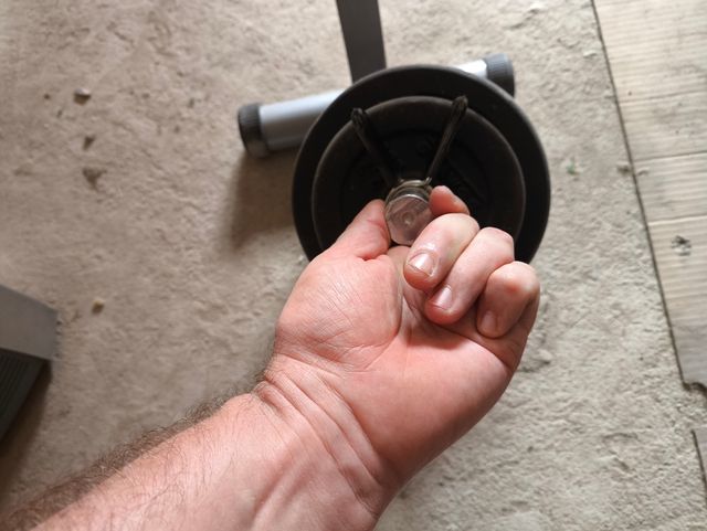 Mancuernas de gimnasio