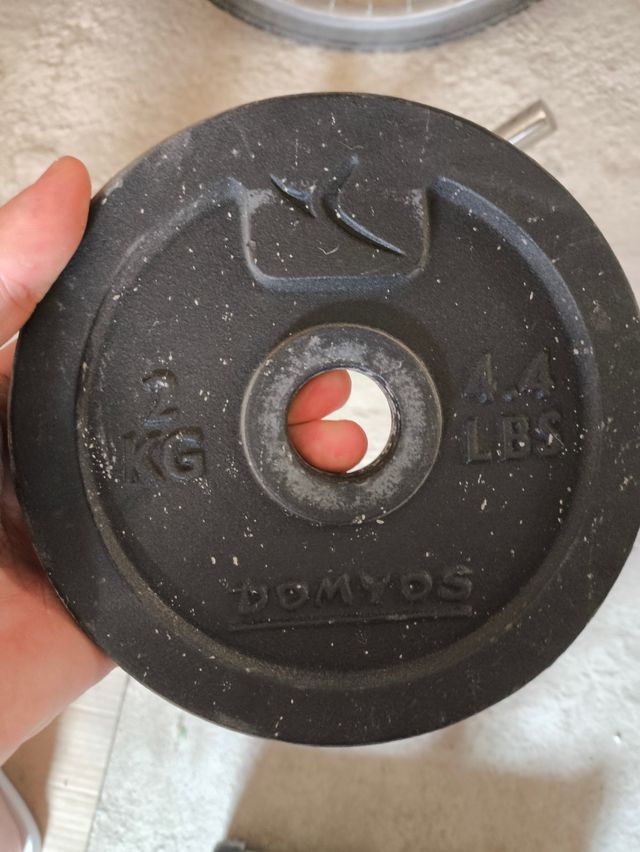 Mancuernas de gimnasio