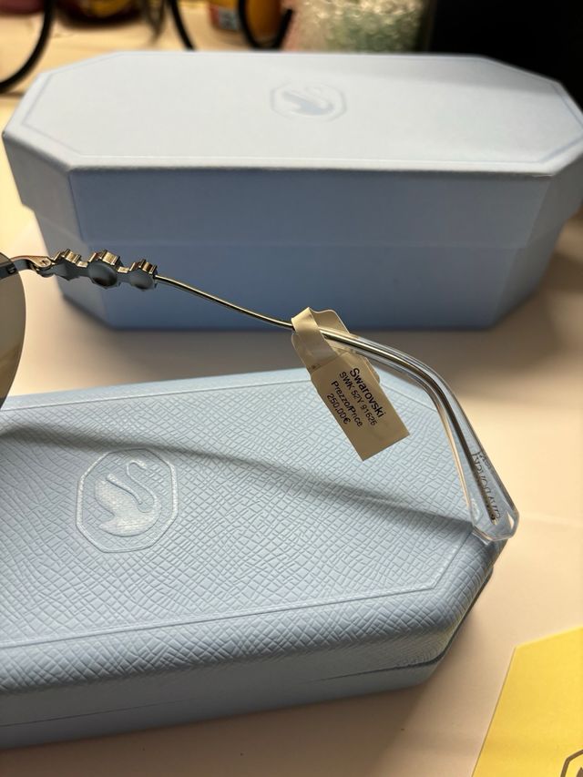 Occhiali Swarovski Argento