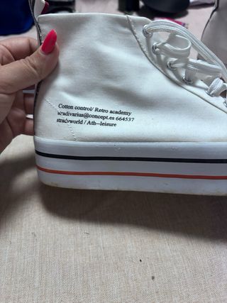 Zapatillas Stradivarius Blancas