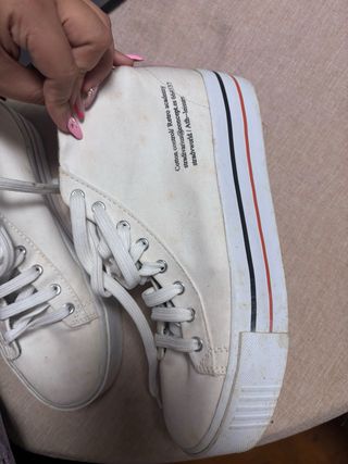Zapatillas Stradivarius Blancas