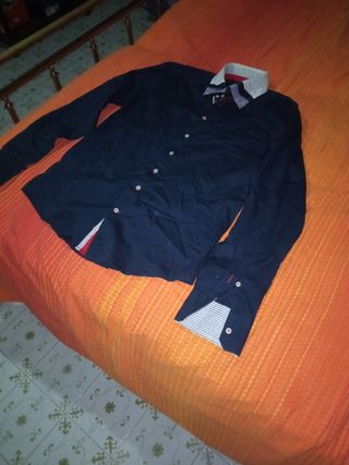 Camicia David Hamilton Blu