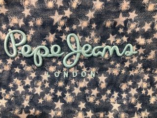 Mochila Pepe Jeans Estrellas Denim Azul