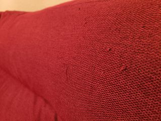 Sofá rojo Desenfundable