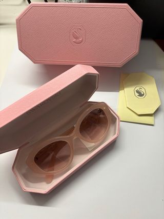 Occhiali da sole Swarovski rosa