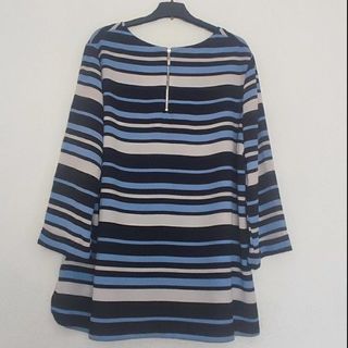 Blusa de rayas manga francesa de Atmosphere. T 44