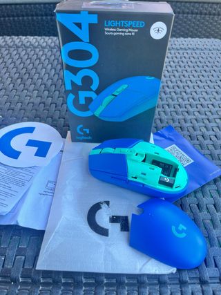 Ratón Logitech G304 Lightspeed Azul/Verde