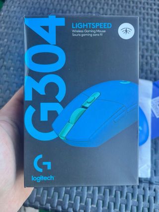 Ratón Logitech G304 Lightspeed Azul/Verde