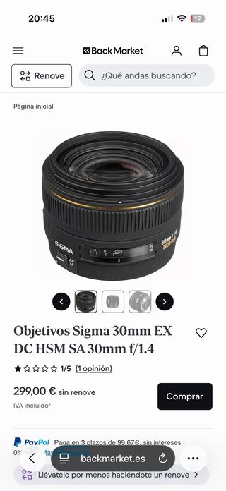 Canon EOS 600D + Objetivo Sigma