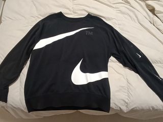 Sudadera Nike Negra Grande