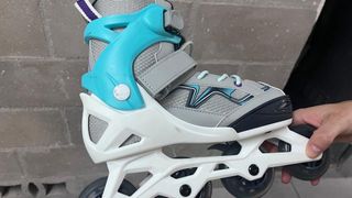Patines en línea Oxelo grises y turquesa 35/38