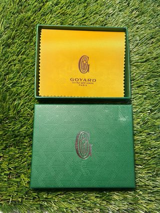Cartera cuero Goyard Blanca