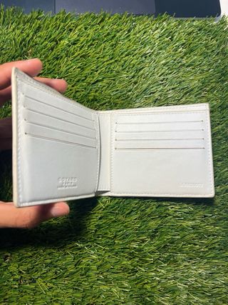 Cartera cuero Goyard Blanca