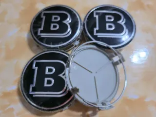 Tapa Buje BRABUS 75mm Mercedes