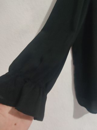Blusa Negra Talla Grande