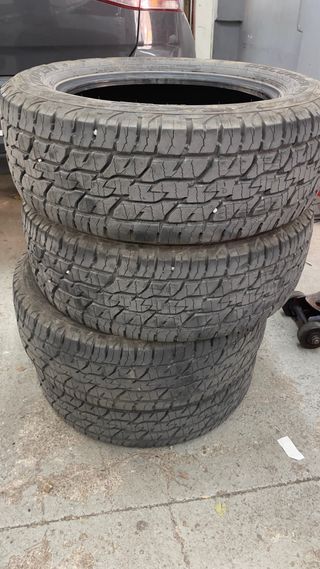 Ruedas mixtas 225/60/17 R 
NO MANDO SOLO PRESENCIA