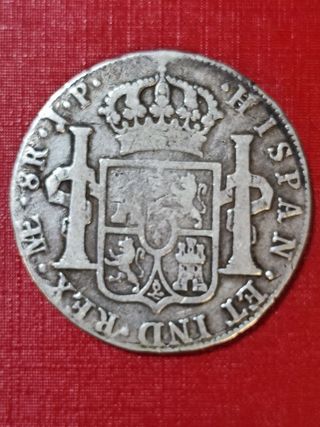 8 Reales Plata  1816 JP Fernando VII