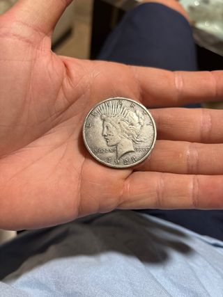 Moneda 1 Dólar Paz 1923