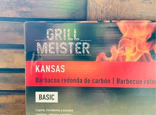 Barbacoa Redonda Grill Carbón - NUEVA
