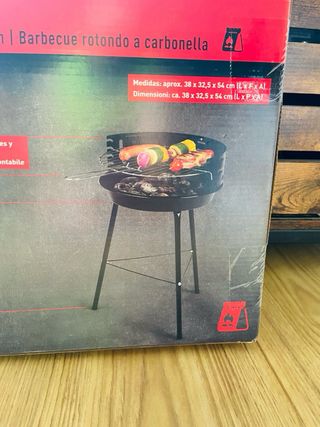 Barbacoa Redonda Grill Carbón - NUEVA
