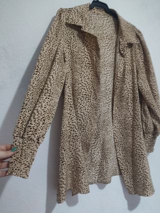 Blusa Kimono Estampada Talla XXXL