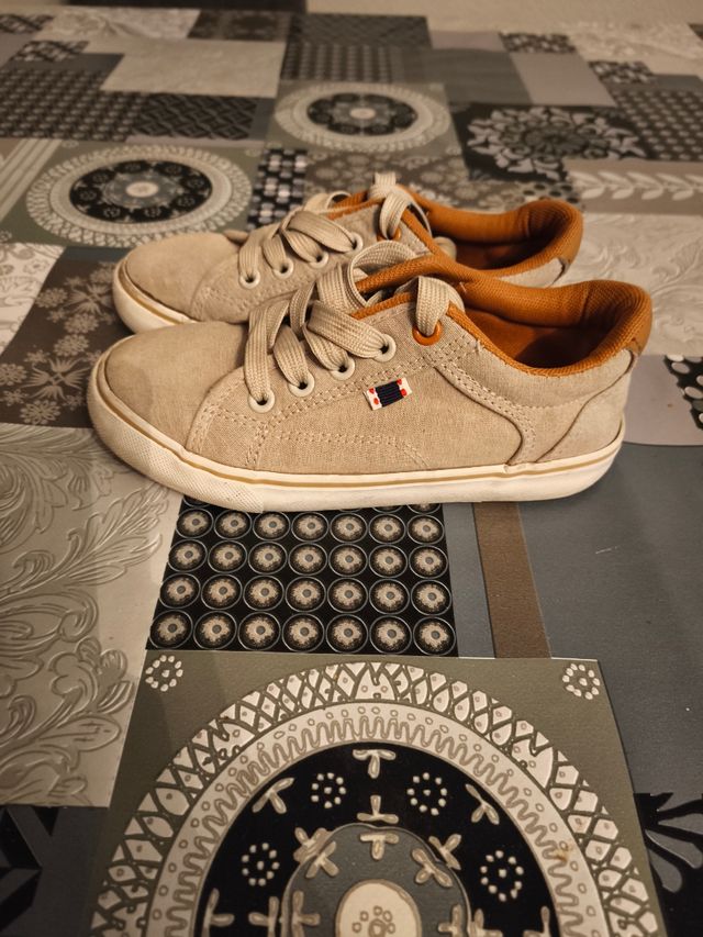 Zapatillas tela niño talla 33