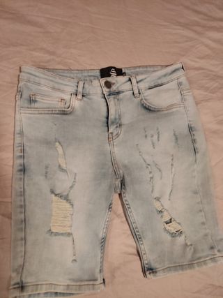 Bermudas vaqueras azules 10€ unidad. Pack de 3 25€