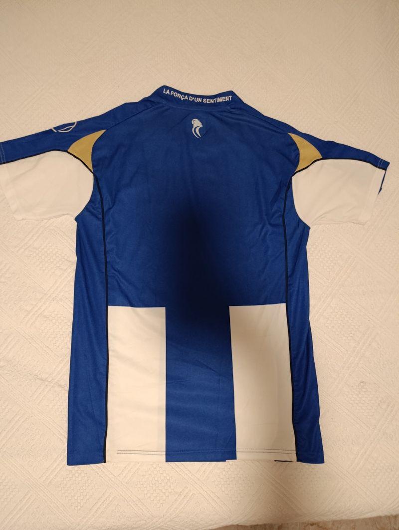 Maillot Domicile Espanyol 2007-2008 - Marque Uhlsport - Taille S (34/36) - Occasion