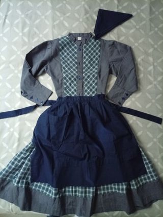 Traje Aldeana Caserita Talla 8