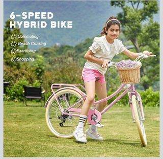 Bicicleta Glerc Missy 24” NUEVA a estrenar – rosa