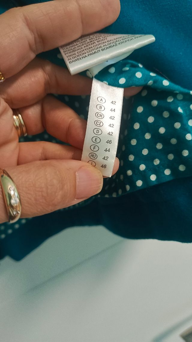 Chaqueta corta turquesa Clockhouse