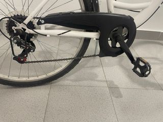 Bicicleta de paseo blanca TOPLIFE