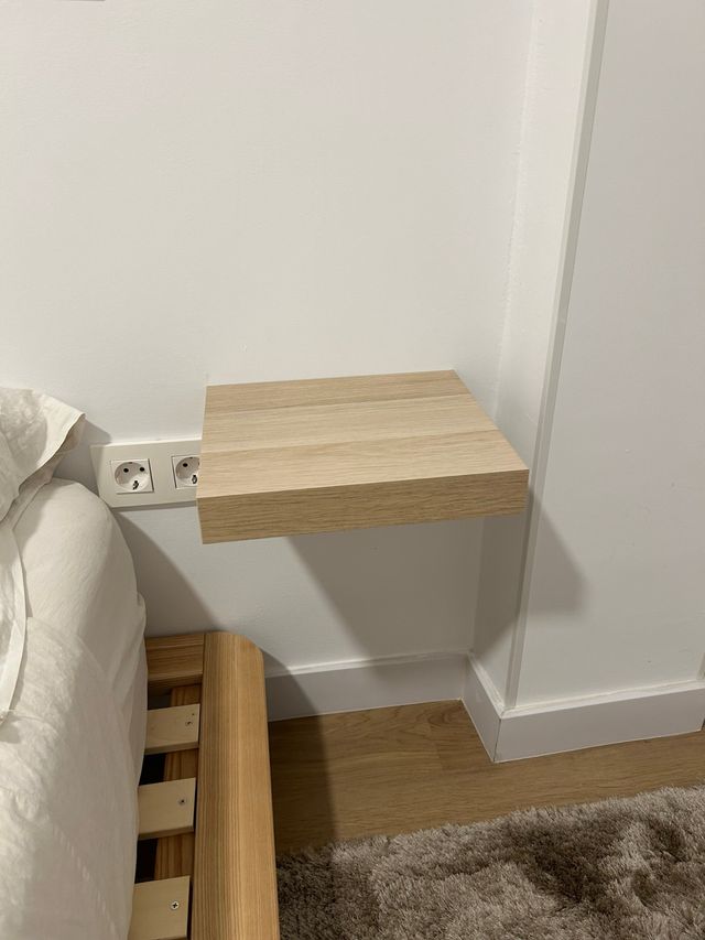 Estante LACK Ikea efecto roble tinte blanco