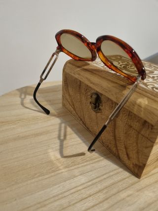 Gafas de sol retro años 70 marrones