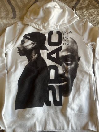 Sudadera Tupac Until The End Of Time Talla XS