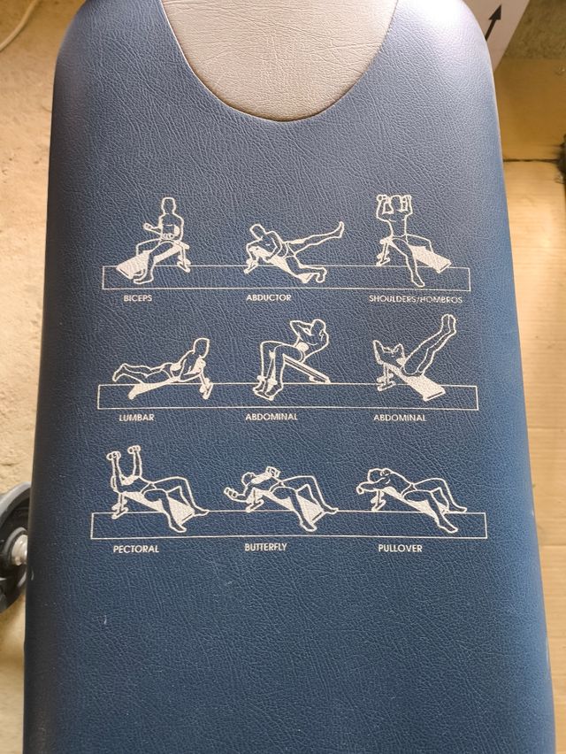 Banco de Abdominales y Ejercicios