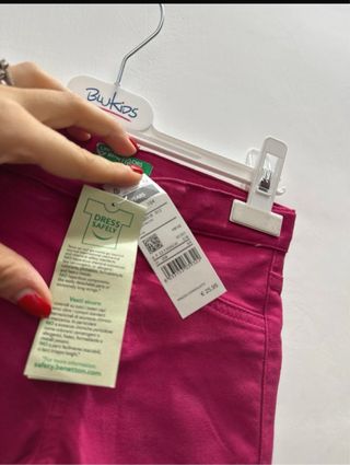 Pantaloni a zampa bambina 104 cm