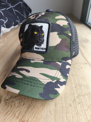 Gorra Camuflaje Pantera Negra