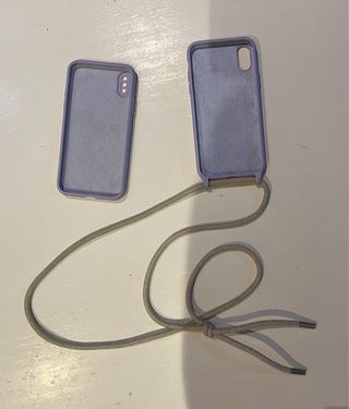 2 custodie viola per iPhone X