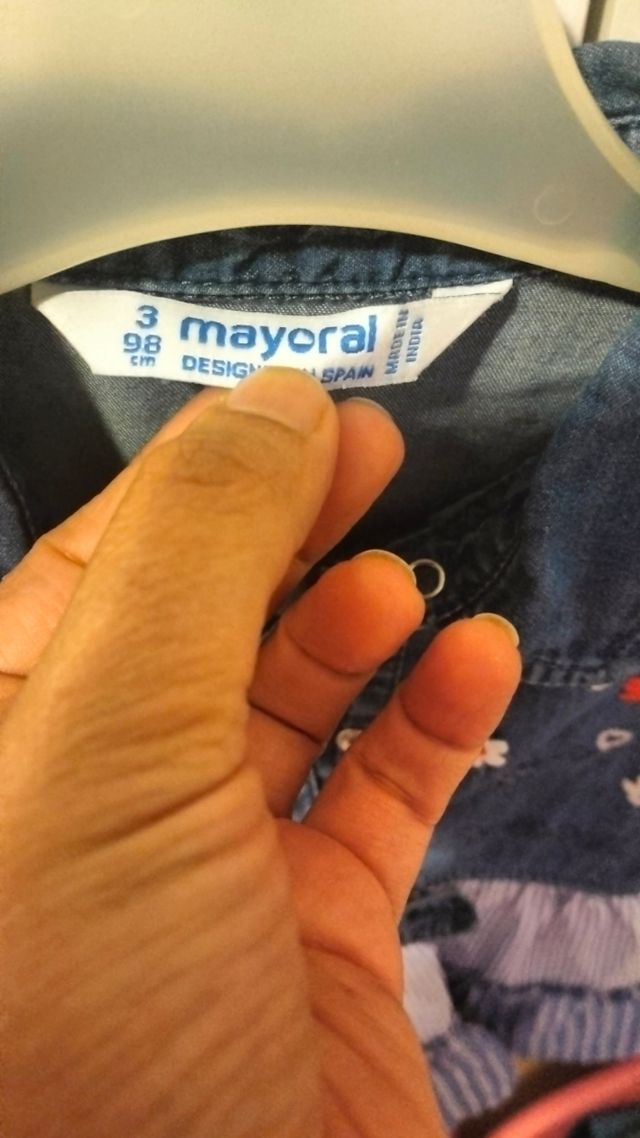 Vestido vaquero Mayoral 3 años