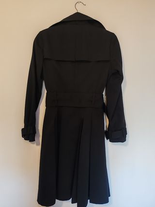 Trench Zara Negro