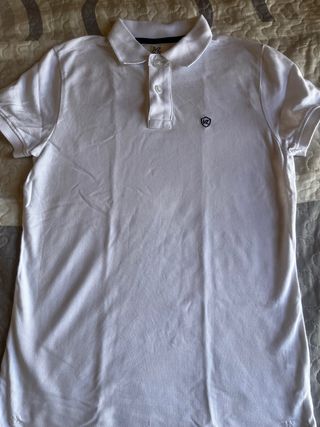 Polo JVZ blanco talla XXS