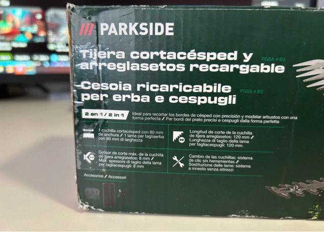 Tosaerba e tagliasiepi ricaricabili Parkside